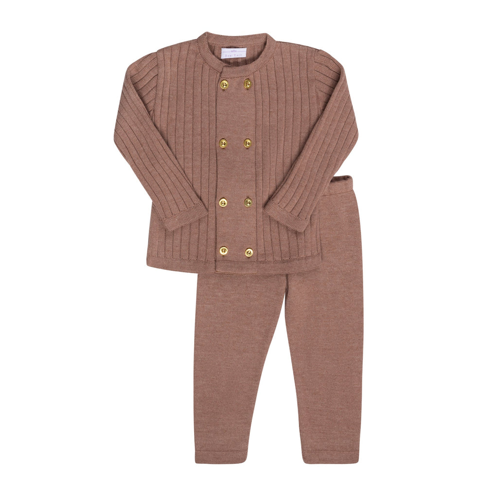 Richie Set ~ Latte – Bon Knit