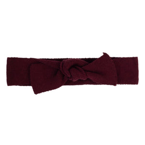 Bow Headbands ~ Burgundy