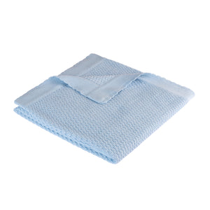 Madeleine Blanket ~ Baby Blue